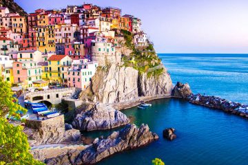 Cinque Terre Liguria Day Tour with Mini Cruise