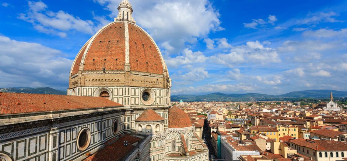The Duomo of Florence in Tuscany, Italy