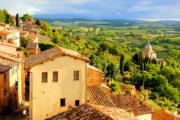 View of Montalcino