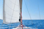 Cinque Terre sailing boat